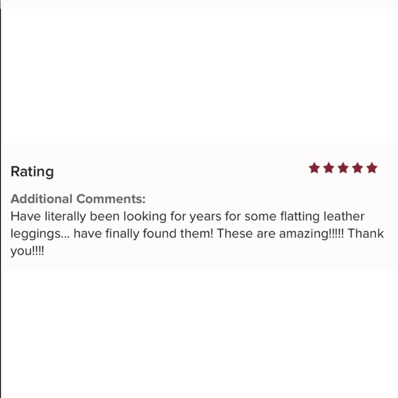 S-XL Avail! High Waisted Vegan Leather Leggings - Picture 7 of 7